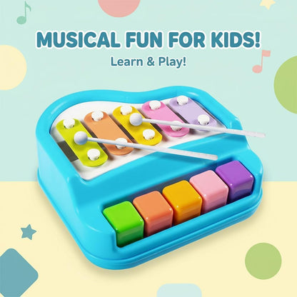 Toyzz Xyl-piano-001 2-in-1 Xylophone & Piano Musical Toy