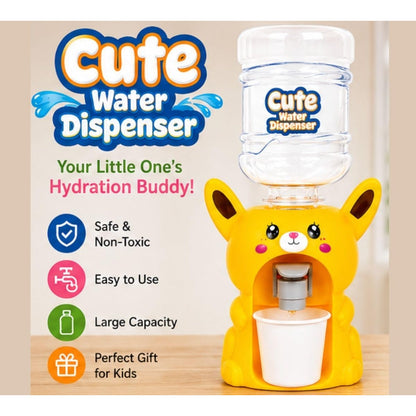 Cute Animal Mini Water Dispenser Pretend Play Set Toy