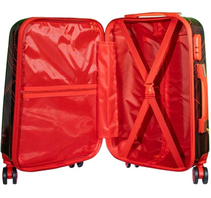 ADSON Iron Man 16-Inch Hardsided Kids Trolley Luggage with 360° Spinner Wheels