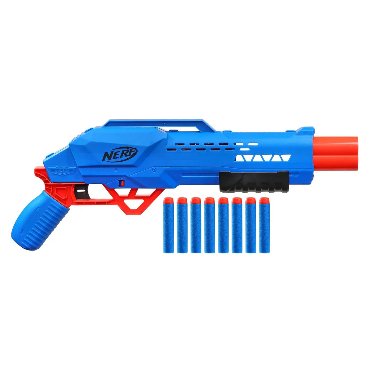 Nerf Alpha Strike Big Cat DB-2 Blaster with 8 Elite Darts