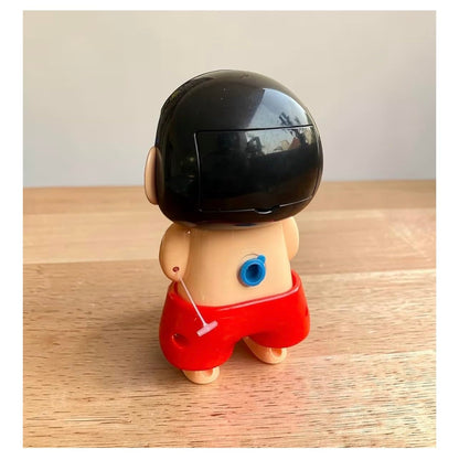 Degomart Shinchan Water Spray Squeeze Prank Toy 4.3in Red