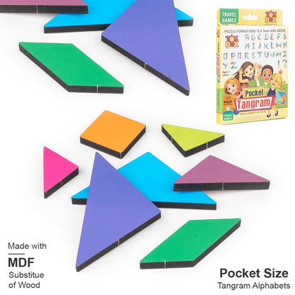 Toysbox 4116 Pocket Tangram Travel Puzzle Game Toy