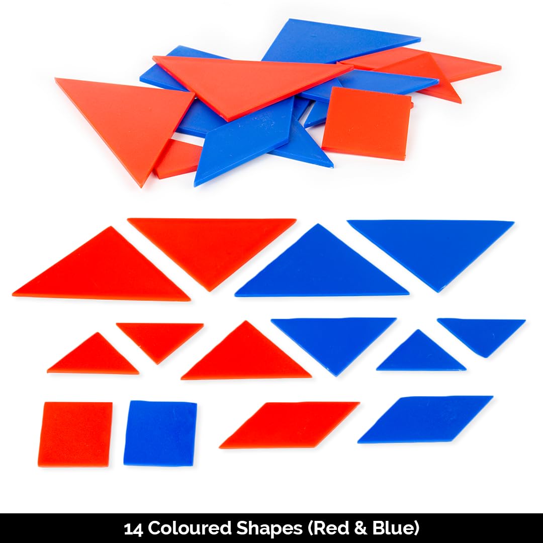 RATNA'S 1401 Twin Tangram Puzzle Game Toy