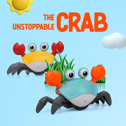 Gooyo GY-1Y Rechargeable Dancing Crawling Crab Toy for Kids with Lights & Music