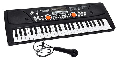 URBAN TOYS 49 Keys Piano Keyboard Electronic Organ with Microphone