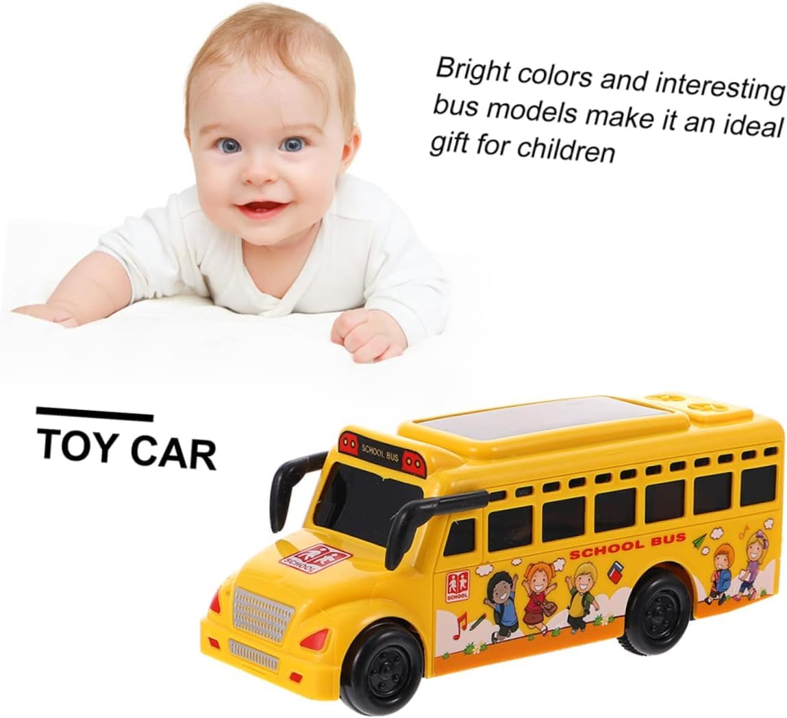 School Bus Toy with Lights and Sound