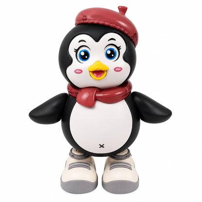 DZLING Musical Dancing Penguin Toy with LED Lights