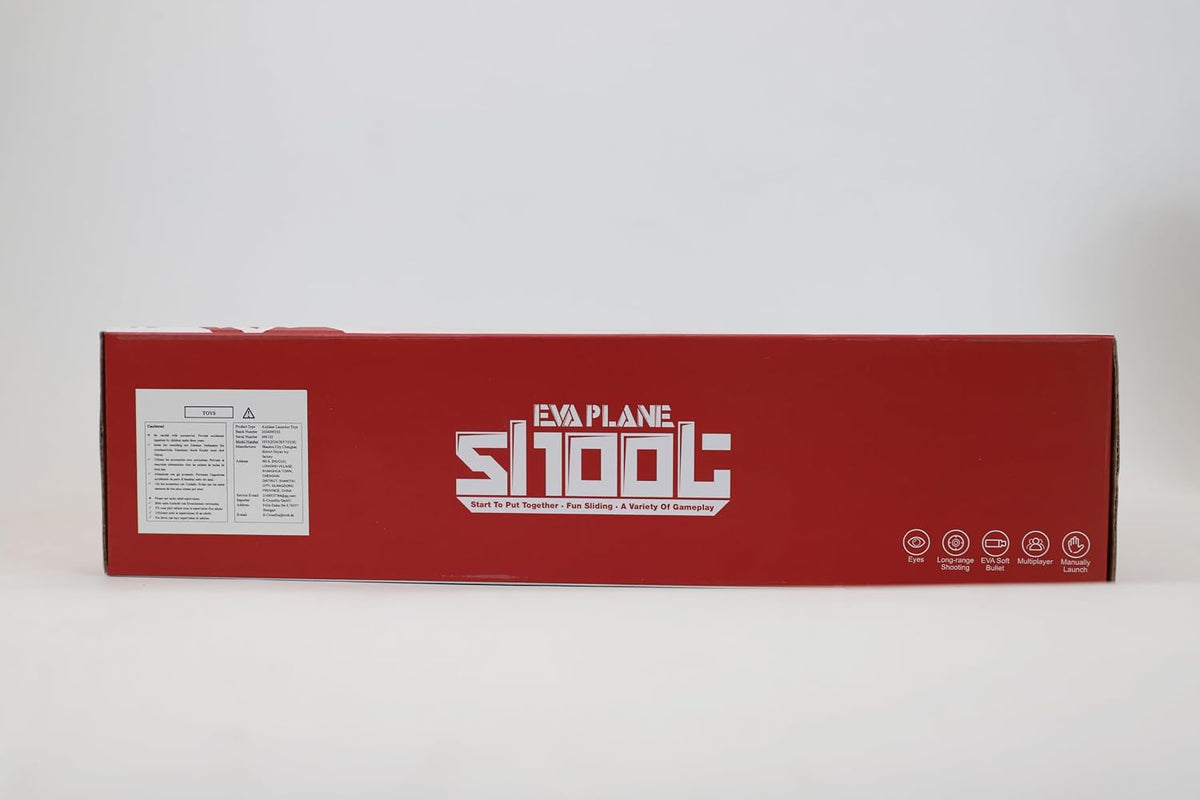IOUGDSEC 2307 Foam Glider Catapult Aeroplane Launcher Toy