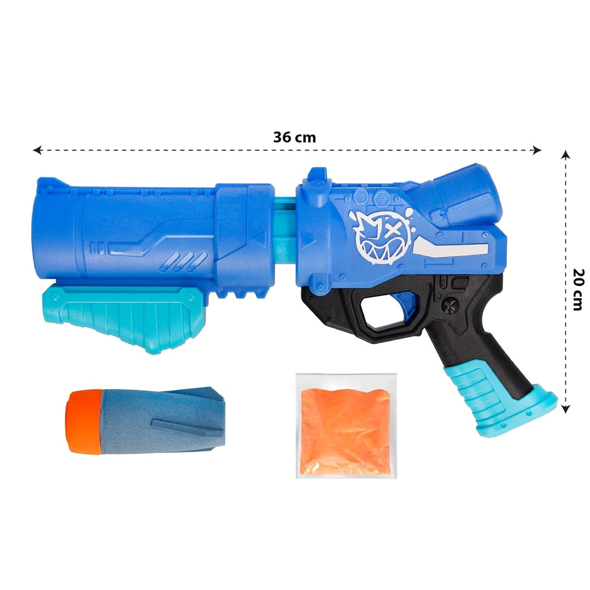 Funskool Color Clash Atomic Launcher Holi Toy Gun for Kids
