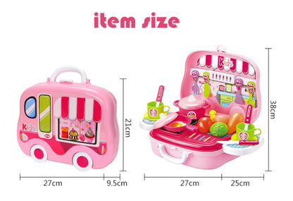 Magicwand 008-915 Carry Along Kitchen Food Pretend Play Set Toy