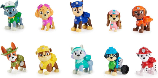 Spin Master Paw Patrol 10th Anniversary All Paws On Deck Toy Figures Gift Pack