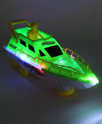 House Of Kids Ocean Ship Bump & Go Boat Toy