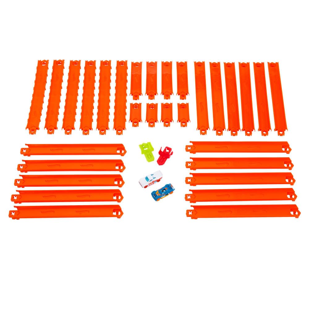 Hot Wheels Track Creator Deluxe Pack With Two Toy Cars