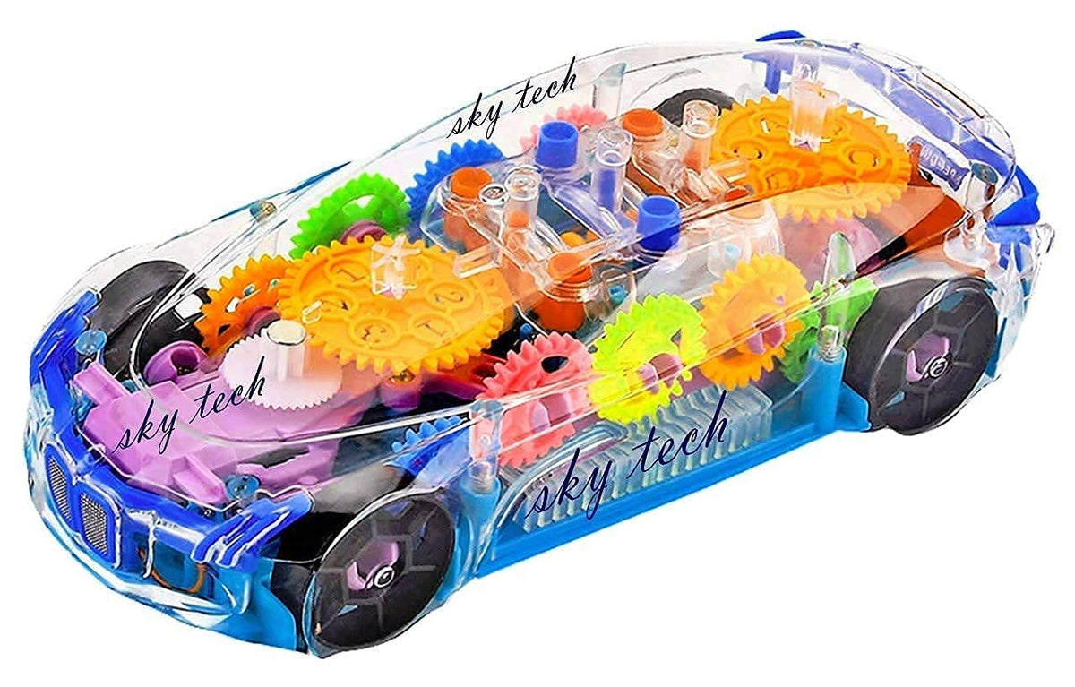 PRIMEFAIR XA_012XS_012 3D Gear Simulation Super Car Toy