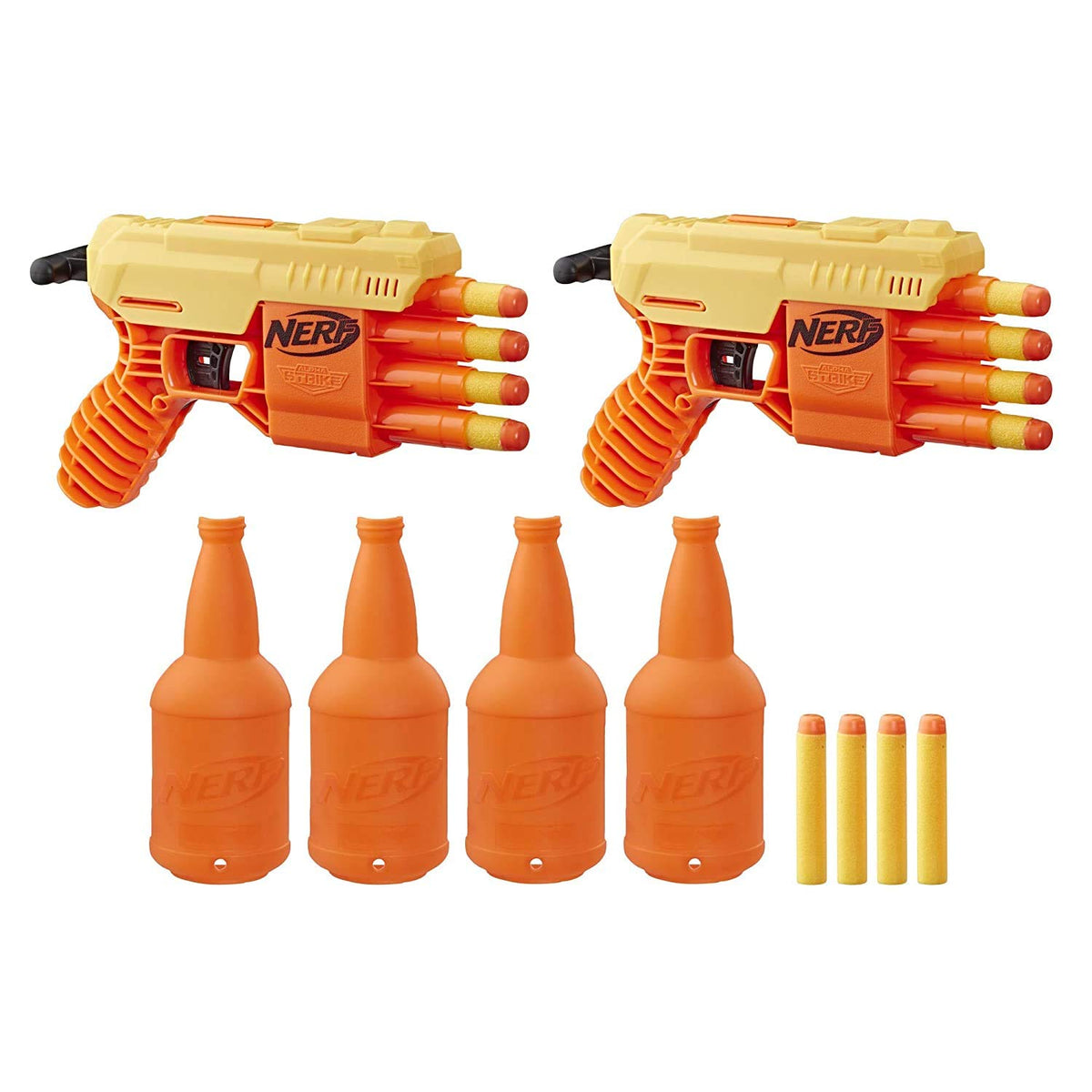 Nerf Alpha Strike Fang QS-4 Dart Targeting Set with 12 Foam Darts