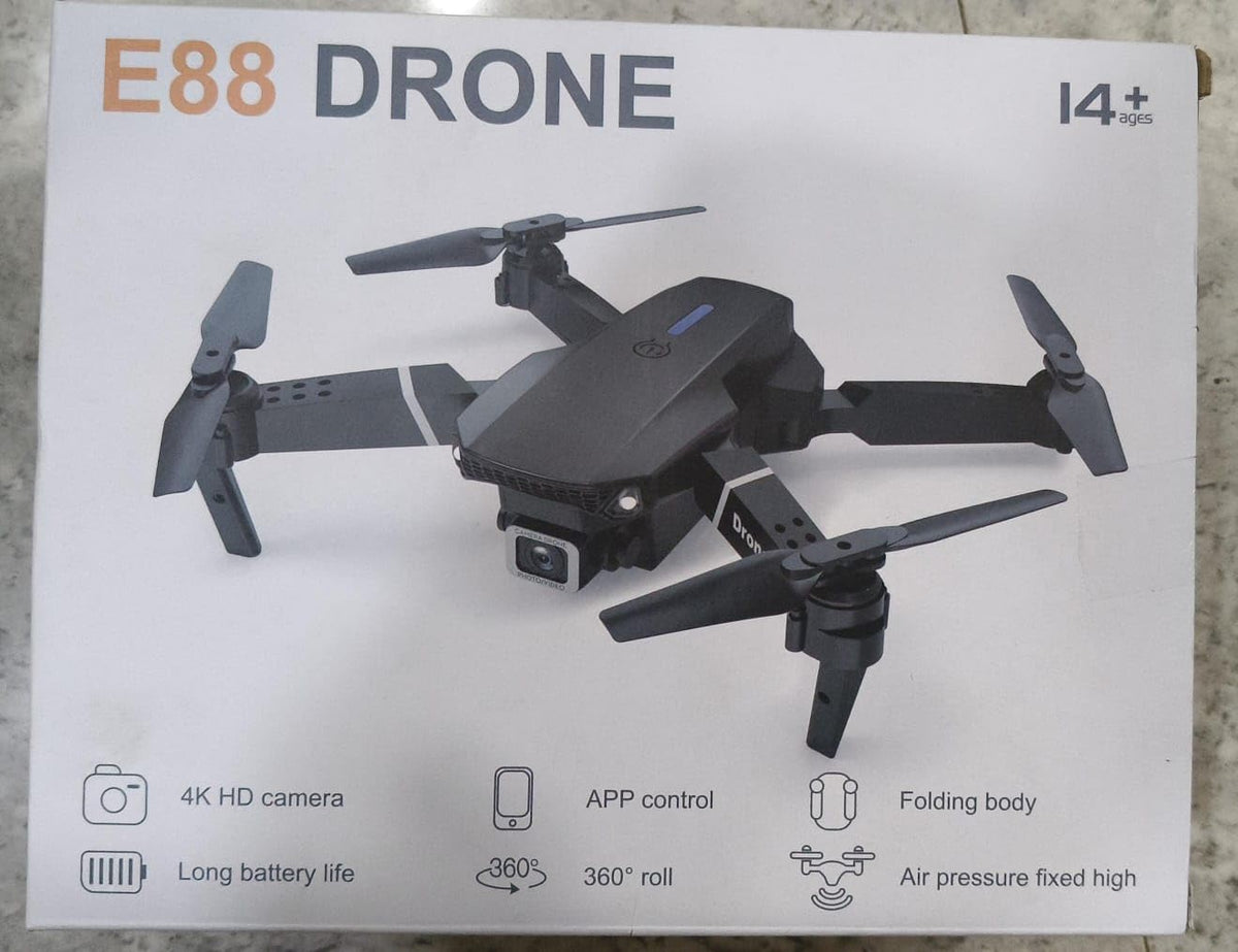 E88 Pro Foldable 4K HD Camera RC Quadcopter Drone Toy