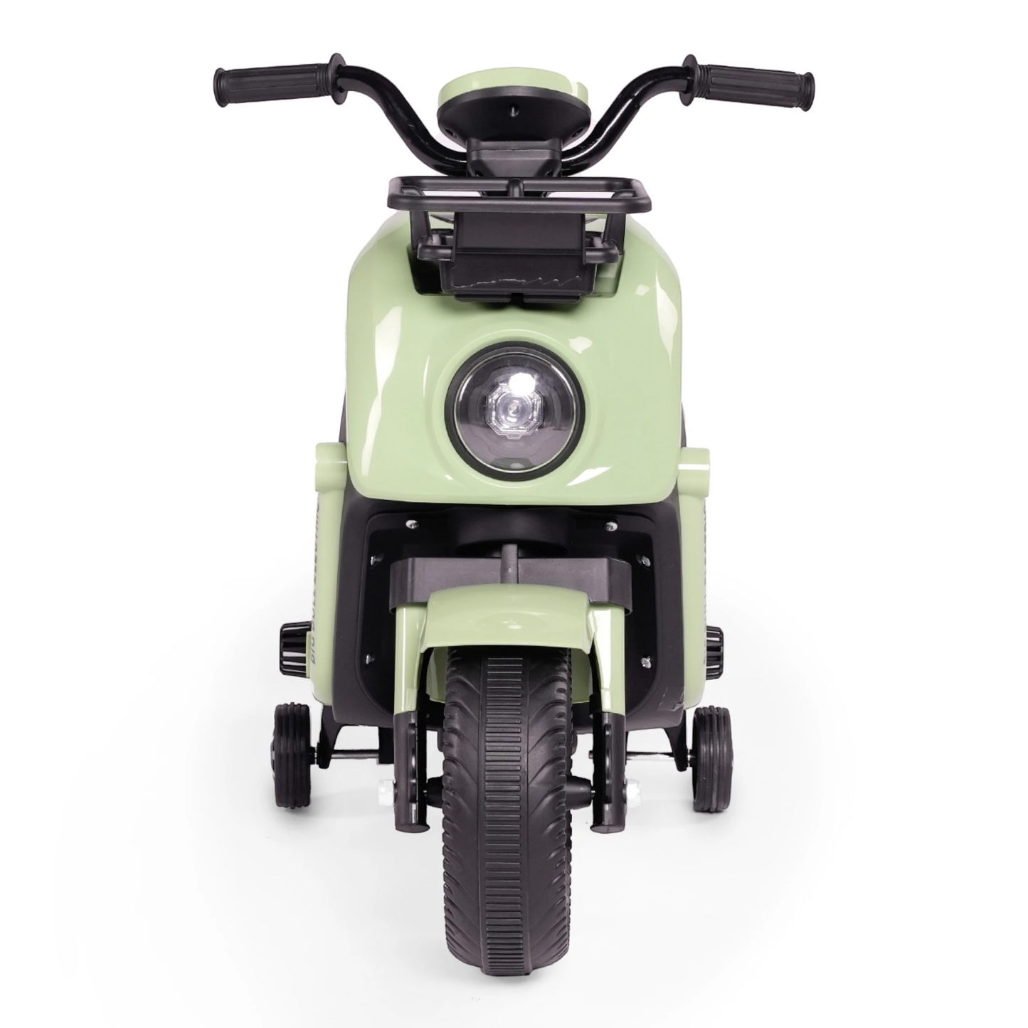 Toy House EV NIU Ride-On Scooter with Trailer for Kids EV06-Green - Age 3+