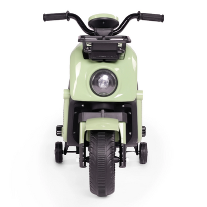 Toy House EV NIU Ride-On Scooter with Trailer for Kids EV06-Green - Age 3+