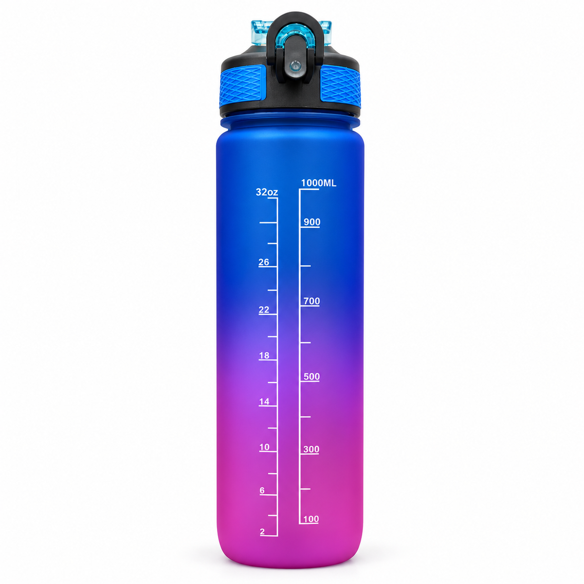 Motivational Water Bottle 1000 ML | BPA-Free with Leak-Proof