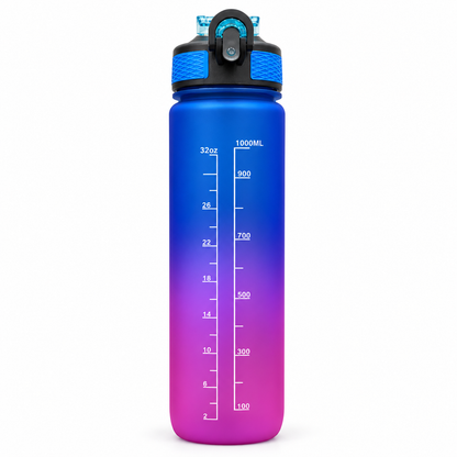 Motivational Water Bottle 1000 ML | BPA-Free with Leak-Proof