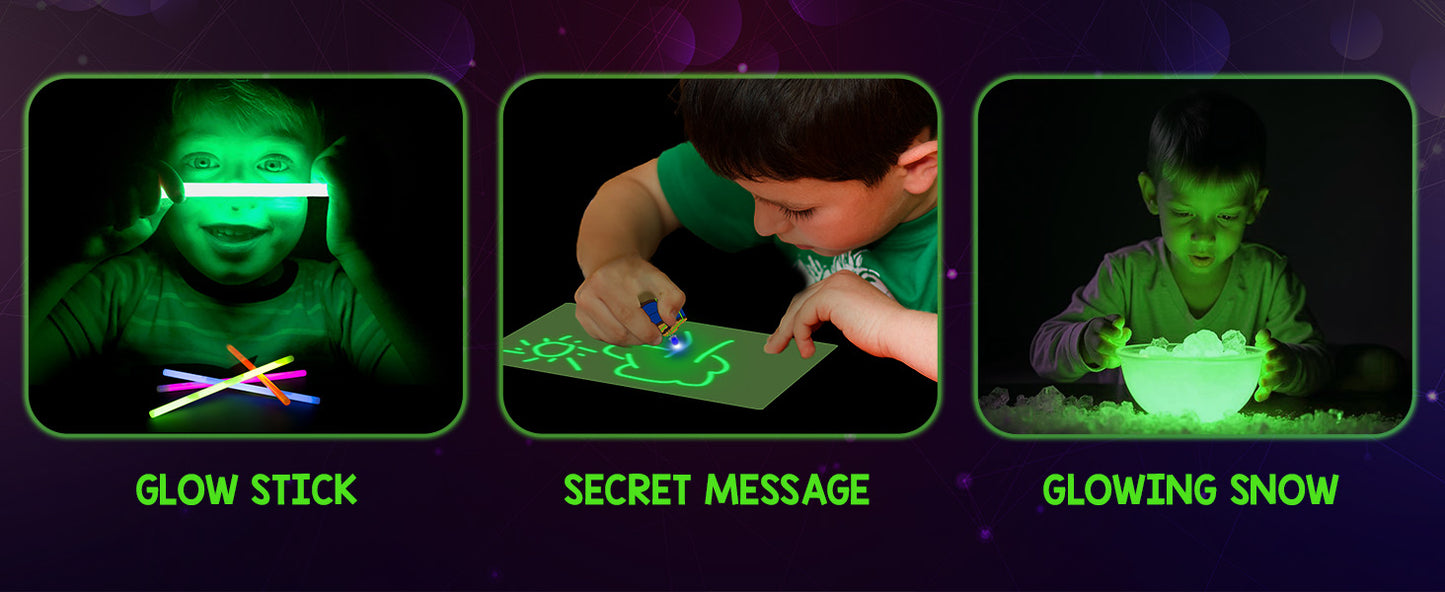 Smartivity Magic Glow-in-the-Dark Science Lab Kit for Kids STEM Experiments