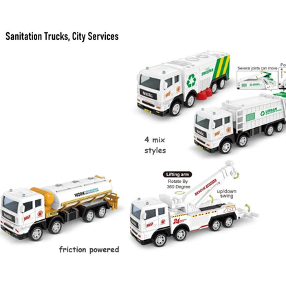 Garbage Truck Toy ( Random 1 Pcs )