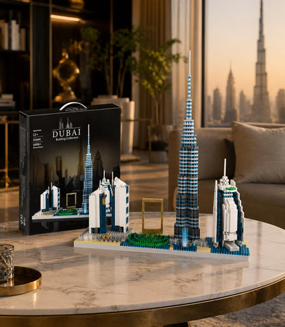 Carryze DBX-EV-001 Dubai Skyline Burj Khalifa Building Set Toy