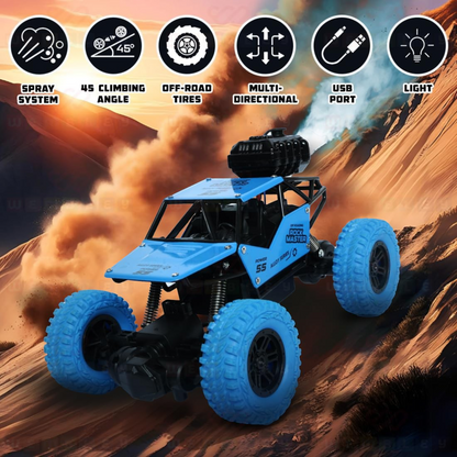 Wembley Rechargeable Mist Spray Off-Road Remote Control Monster Truck