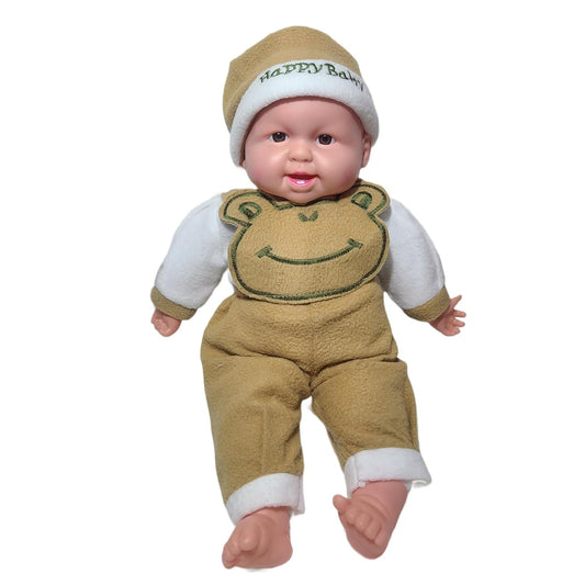 DHARMISHO BabyLoughingDoll_Red Laughing Musical Baby Doll Toy
