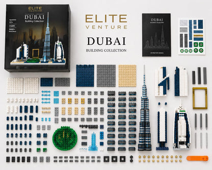 Carryze DBX-EV-001 Dubai Skyline Burj Khalifa Building Set Toy
