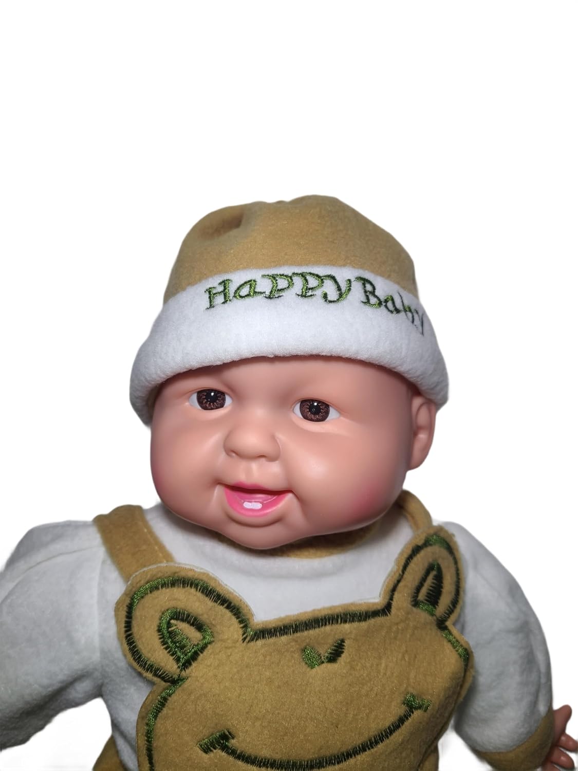 DHARMISHO BabyLoughingDoll_Red Laughing Musical Baby Doll Toy