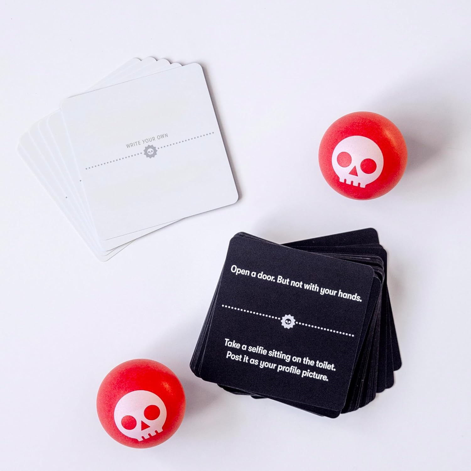 Fear Pong Adult Party Game: Internet Famous Extreme Dares & Wild Challenges