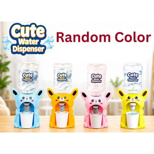 Cute Animal Mini Water Dispenser Pretend Play Set Toy