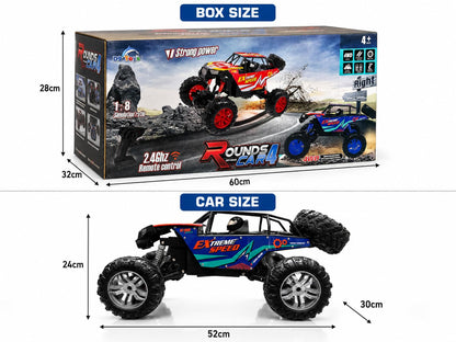 Kridaraa Rounds Car 4 Remote Control Off-Road Crawler Toy