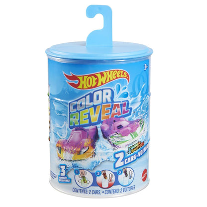 Hot Wheels Color Reveal 2-Pack 1:64 Scale Toy Car Set