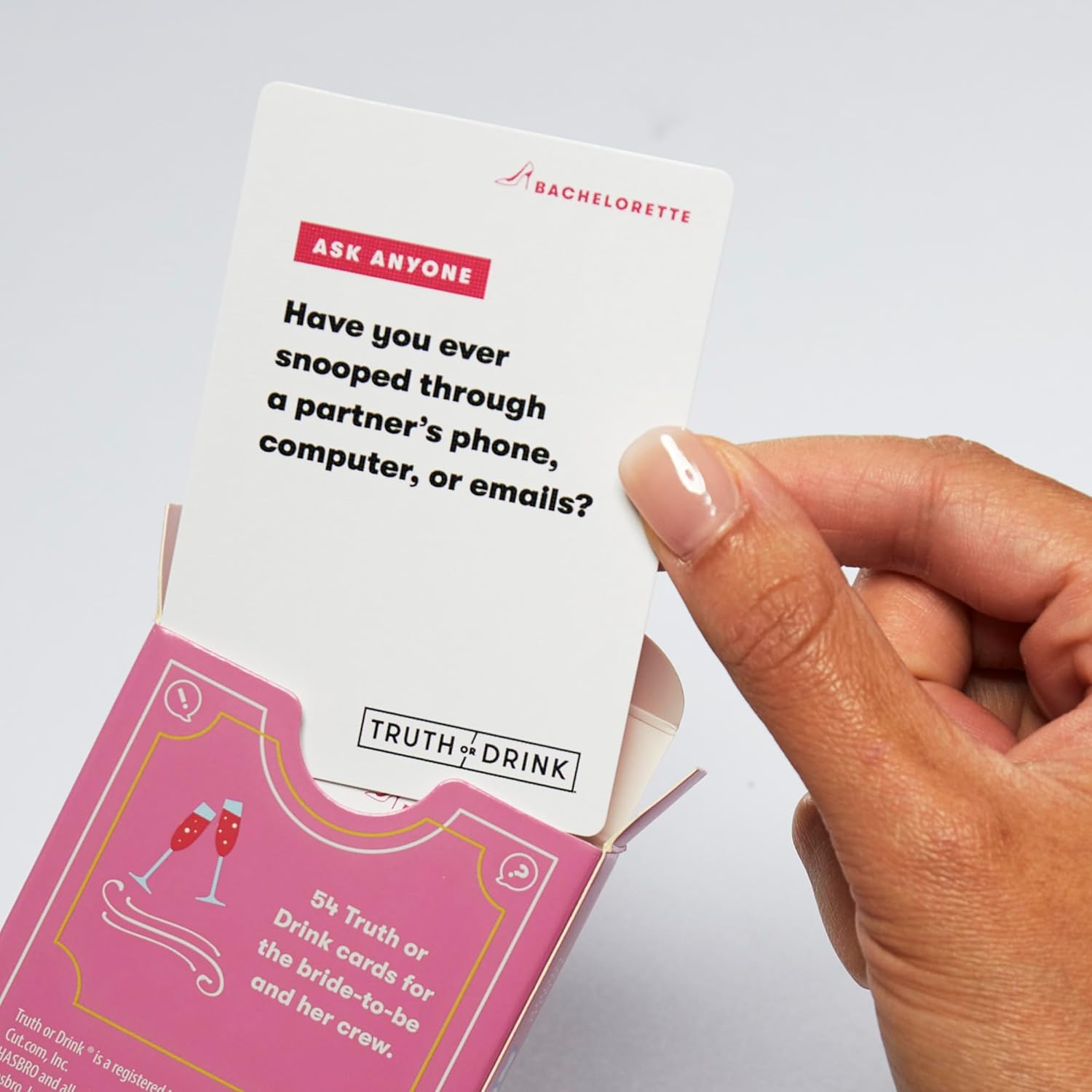 Truth or Drink Bachelorette Adult Party Game: 108 Hilarious Questions for Girls