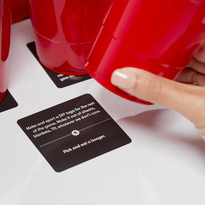 Fear Pong Adult Party Game: Internet Famous Extreme Dares & Wild Challenges