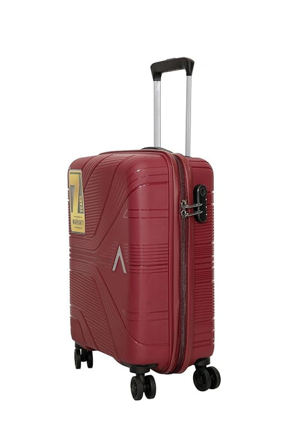 VIP Aristocrat Polypropylene (Set Of 3 Hard Suitcase Cabin,(55+66+76Cm)Check-In Lightweight Luggage With 8 Strong Spinner Wheels,Secured Combination Lock & 7 Years International Warranty