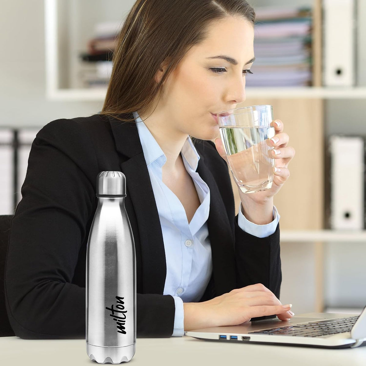 Milton Shine Stainless Steel Water Bottle