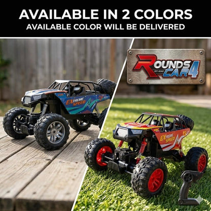 Kridaraa Rounds Car 4 Remote Control Off-Road Crawler Toy