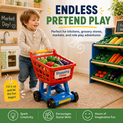 Liberty Imports 623 Life Sized Bag of Vegetables Pretend Play Toy
