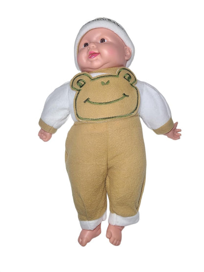 DHARMISHO BabyLoughingDoll_Red Laughing Musical Baby Doll Toy