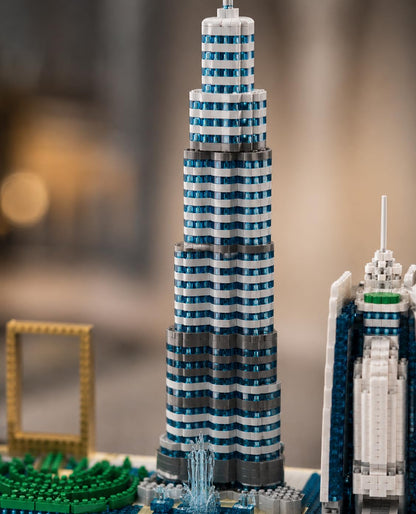 Carryze DBX-EV-001 Dubai Skyline Burj Khalifa Building Set Toy