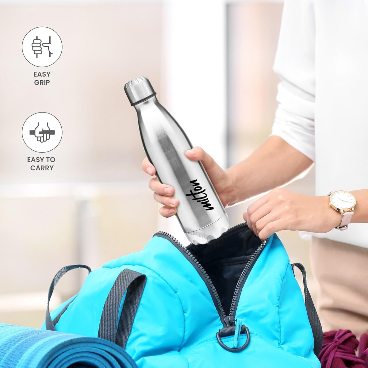 Milton Shine Stainless Steel Water Bottle