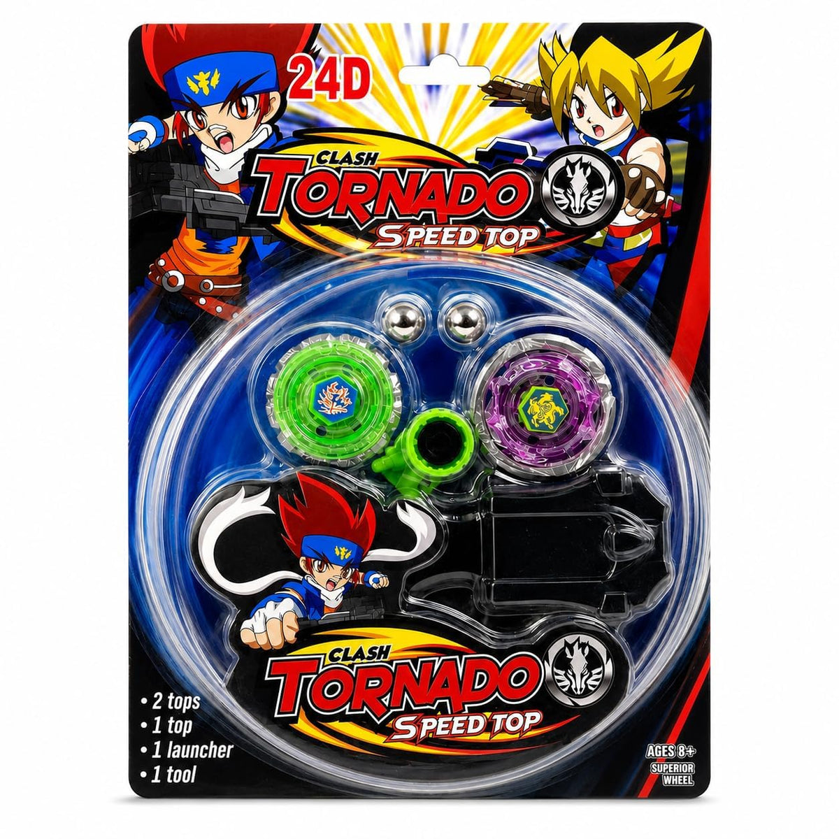 MKY DF454G Metal Fusion Battle Arena Spinning Tops Toy