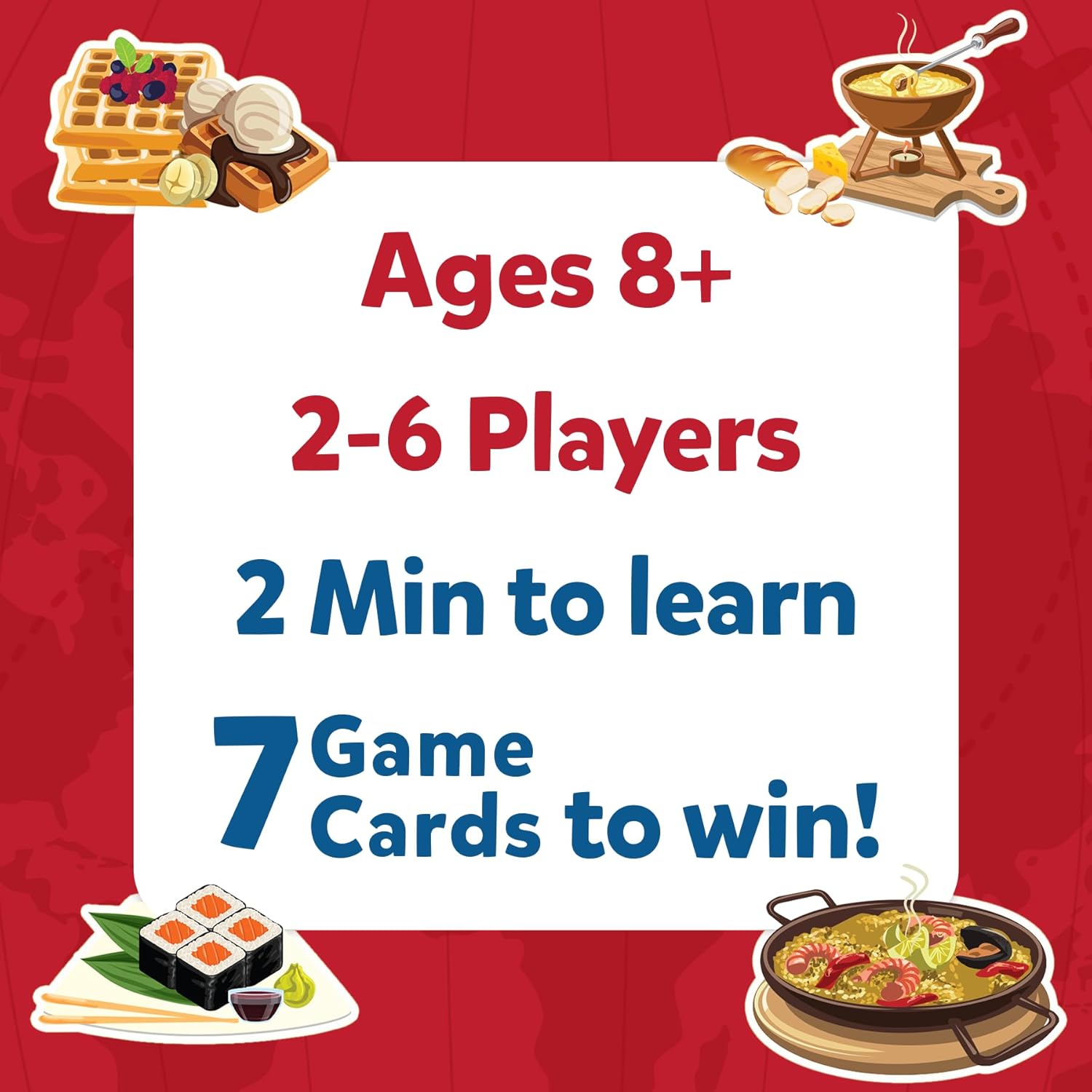Skillmatics Guess in 10 Foods Around the World Educational Family Card Game