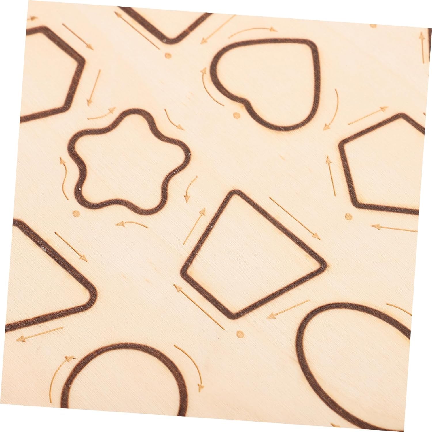 Little Mind Double-Sided Wooden Tracing Board: Numbers, Letters, Shapes for Toddlers