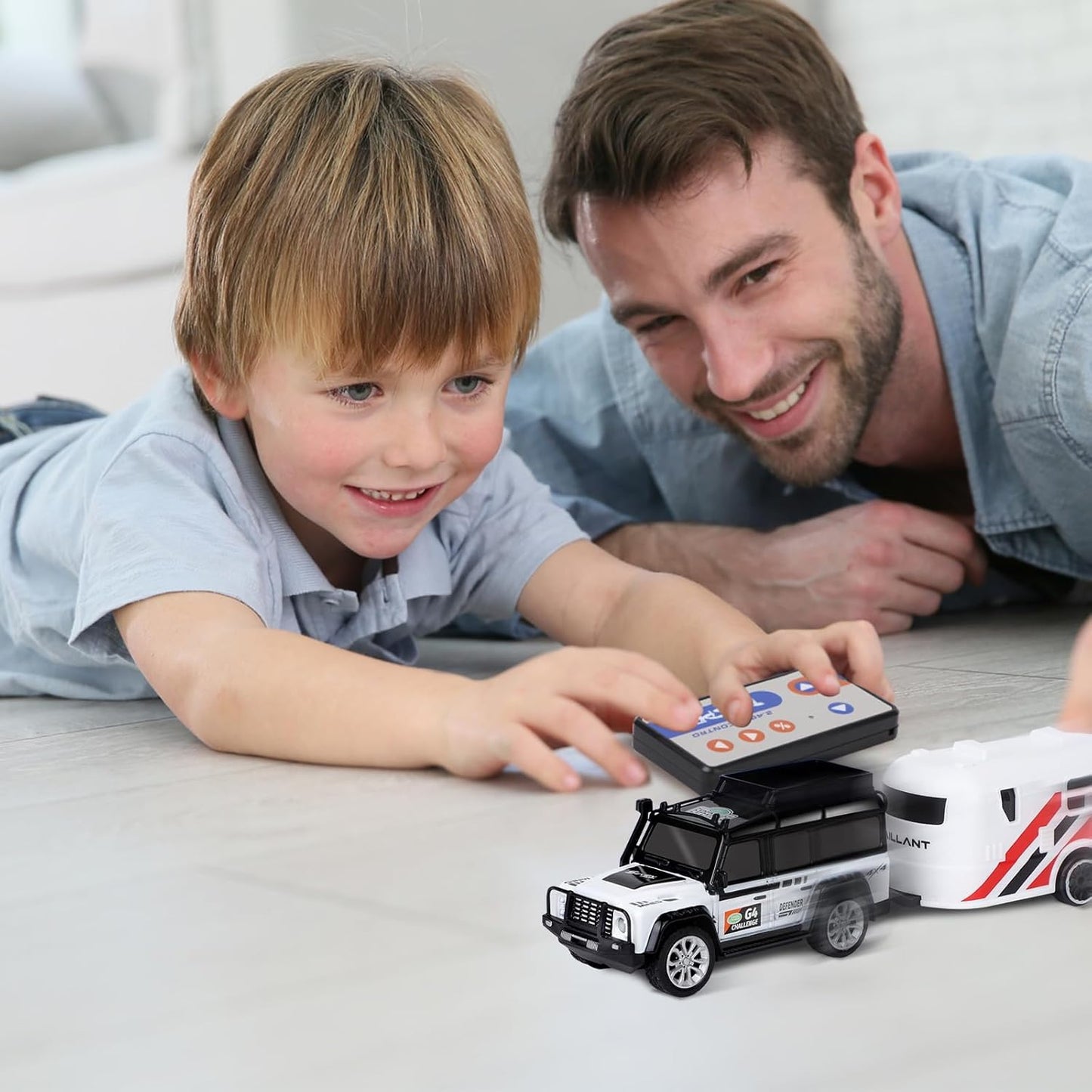 Bestie Toys Mini 1:64 Scale Alloy Off-Road RC Jeep Toy