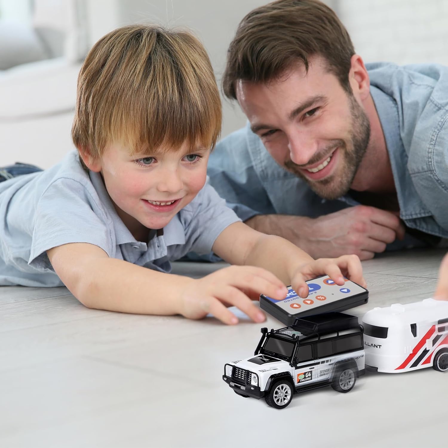 Bestie Toys Mini 1:64 Scale Alloy Off-Road RC Jeep Toy