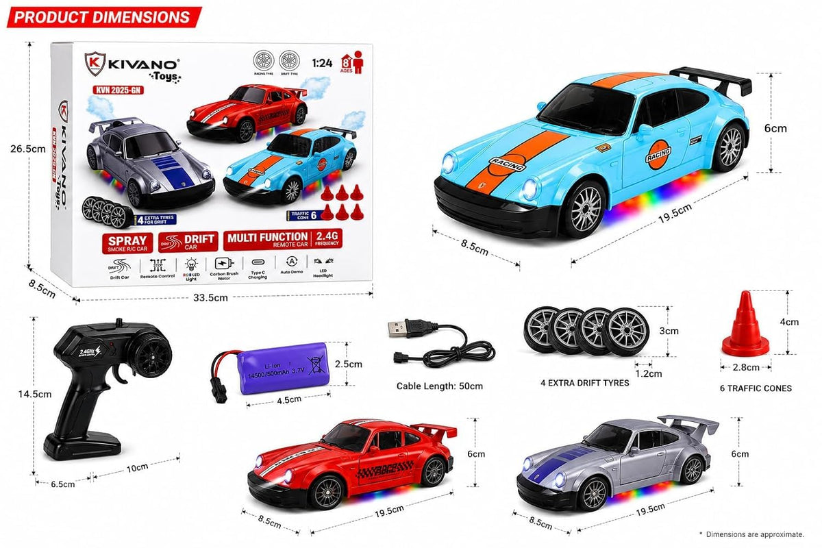 Toyiuwa tu701 2.4GHz Remote Control Sports Car Toy